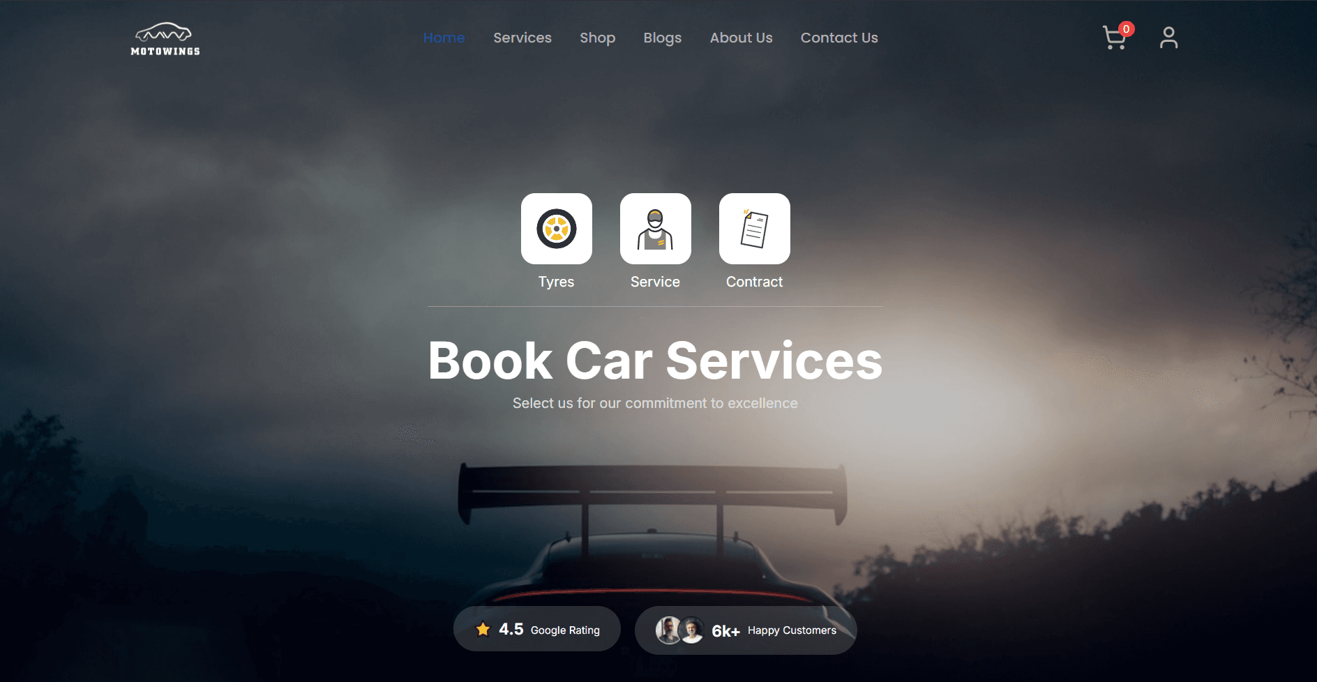 Motowings E-commerce